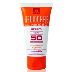 Heliocare Advanced Cream aizsardzība pret sauli sejai 50 ml cena un informācija | Sauļošanās krēmi | 220.lv