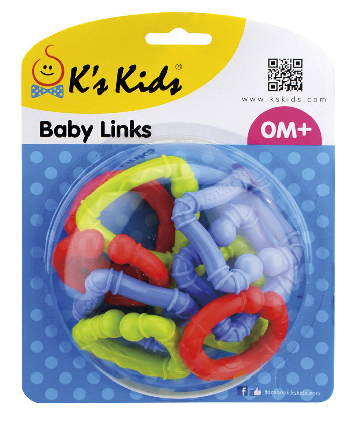 K's Kids Košļājamie riņķi KA10634 цена и информация | Rotaļlietas zīdaiņiem | 220.lv