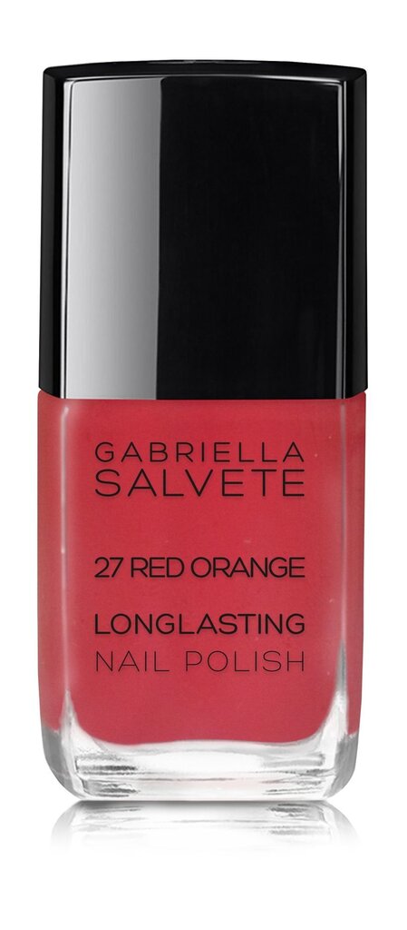 Gabriella Salvete Longlasting Enamel nagu laka 11 ml, 27 Red Orange цена и информация | Nagu lakas, stiprinātāji | 220.lv