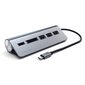 Adapteris USB-C + karšu lasītājs, Satechi cena un informācija | Adapteri un USB centrmezgli | 220.lv
