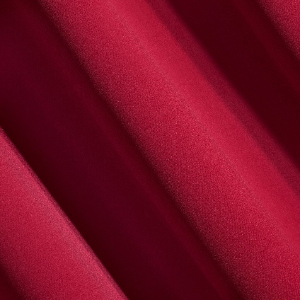 Aizkars Logan, sarkanā krāsā, 135 x 250 cm, 1 gab. cena un informācija | Aizkari | 220.lv
