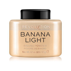 Makeup Revolution London Baking Powder pūderis 32 g, Banana Light цена и информация | Пудры, базы под макияж | 220.lv