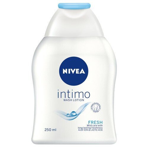 Nivea Intimo Intimate Wash Lotion Fresh intīmās mazgāšanas līdzeklis 250 ml цена и информация | Intīmās higiēnas līdzekļi | 220.lv