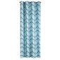 Aizkars Ann, zilā krāsā, 140 x 250 cm, 1 gab. cena un informācija | Aizkari | 220.lv