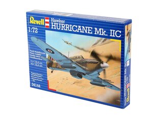 Revell - Hawker Hurricane Mk.IIC, 1/72, 04144 цена и информация | Игрушки для мальчиков | 220.lv