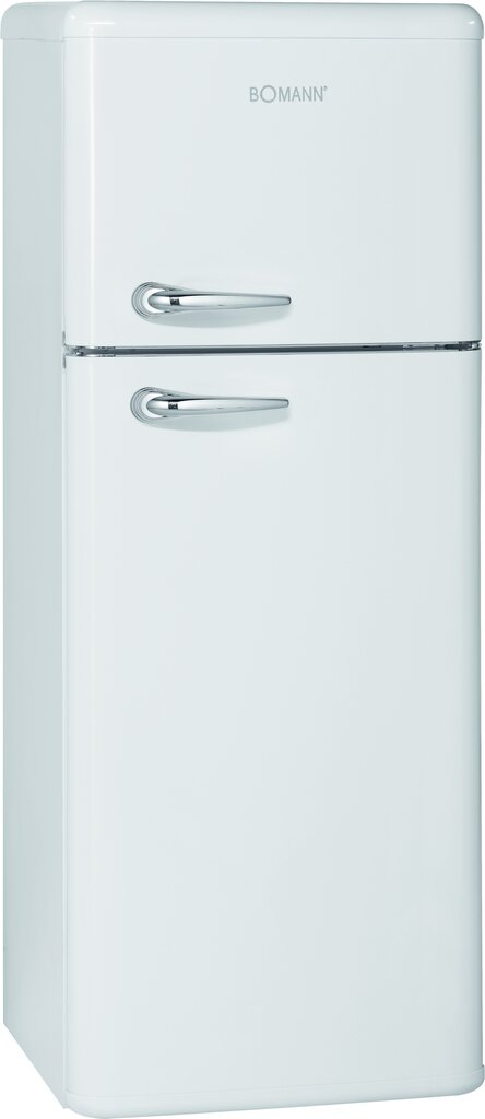 Bomann DTR353W ledusskapis ar saldētavu, 144 cm cena un informācija | Ledusskapji | 220.lv