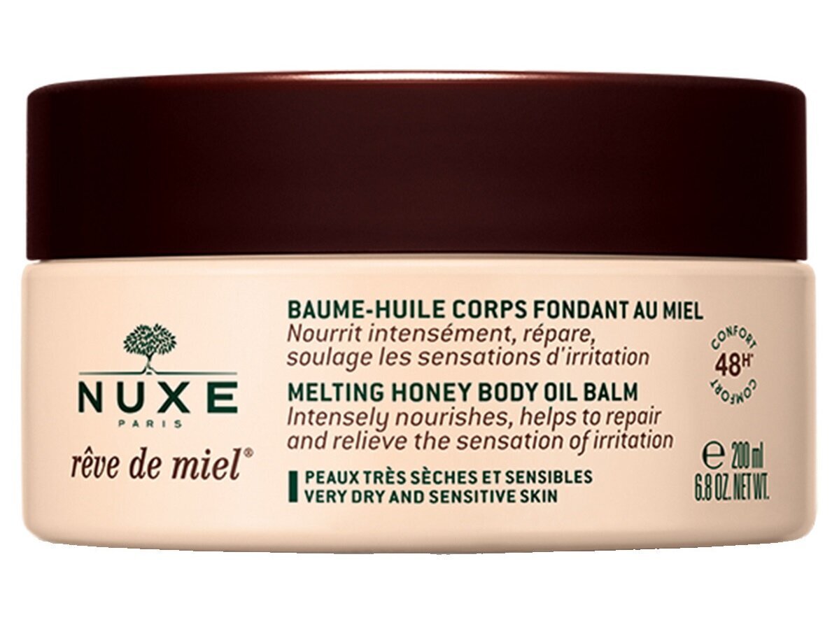 NUXE Reve de Miel Melting Honey Body Oil Balm ķermeņa krēms 200 ml цена и информация | Ķermeņa krēmi, losjoni | 220.lv
