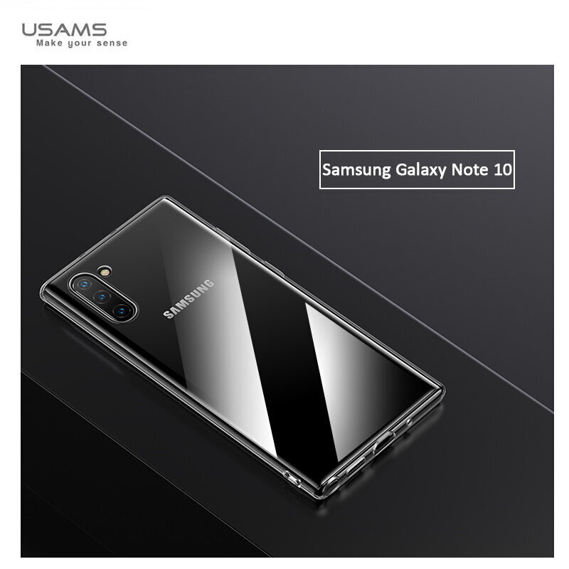 Primary US-BH512 Primary Ultra Plāns Maks Apvalks priekš Samsung Galaxy Note 10 (N970F) Caurspīdīgs цена и информация | Telefonu vāciņi, maciņi | 220.lv