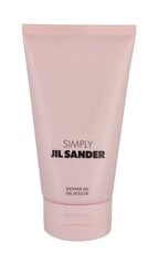 Гель для душа Jil Sander Simply Jil Sander Poudree Intense, 150 мл цена и информация | Масла, гели для душа | 220.lv