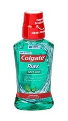 Colgate Plax Soft Mint mutes skalošanas līdzeklis 250 ml cena un informācija | Zobu pastas, birstes | 220.lv