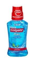 Colgate Plax Cool Mint mutes skalošanas līdzeklis 250 ml cena un informācija | Zobu pastas, birstes | 220.lv