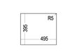 Izlietne Teka Square 50.40 TG akmens pelēka цена и информация | Virtuves izlietnes | 220.lv