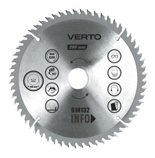 Zāģa ripa 400 x 30 mm, 40 zobi cena un informācija | Zāģi, ripzāģi | 220.lv