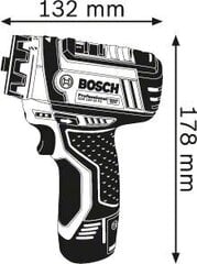 Аккумуляторная дрель-шуруповерт Bosch 12V (0.601.9F6.000) цена и информация | Шуруповерты, дрели | 220.lv