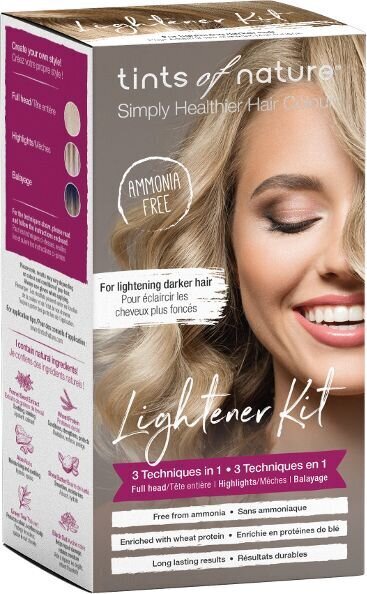 TINTS OF NATURE LIGHTENER 3 in1 KIT цена и информация | Matu krāsas | 220.lv