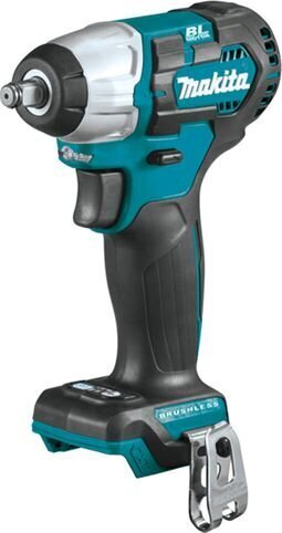 Makita TW161DZ akumulatora impulsa uzgriežņu atslēga, 1/2, 12V, 165Nm, BL-motors, bez akumulatora un lādētāja цена и информация | Skrūvgrieži, urbjmašīnas | 220.lv