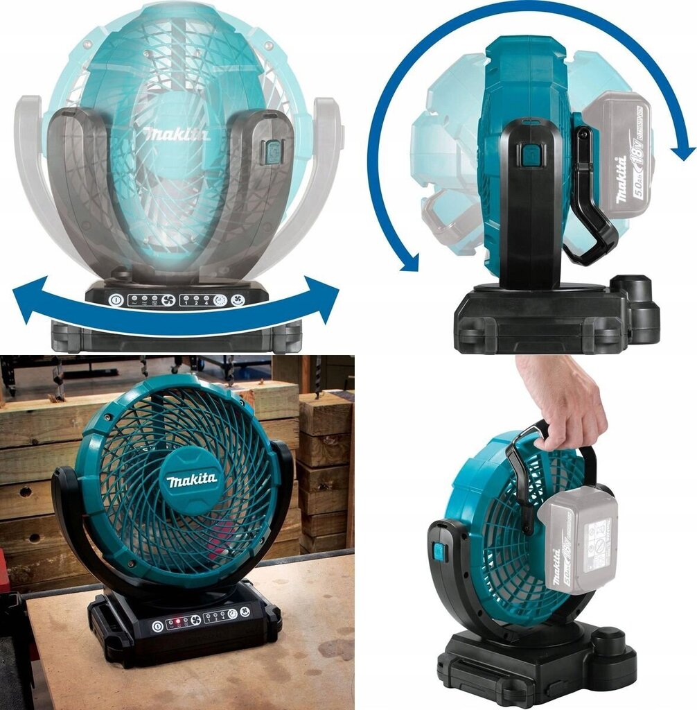 Makita CF101DZ 10,8V akumulatora ventilators (bez akumulatora un lādētāja) cena un informācija | Ventilatori | 220.lv