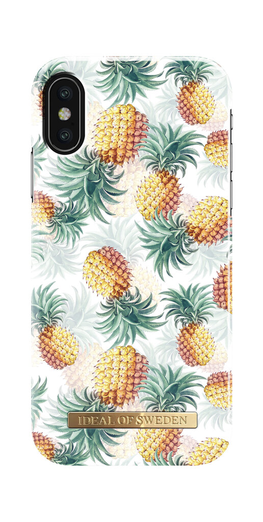 iDeal of Sweden Apple iPhone X apvalks - Pineapple Bonanza cena un informācija | Telefonu vāciņi, maciņi | 220.lv