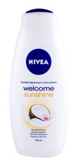 Nivea Welcome Sunshine dušas želeja 750 ml cena un informācija | Nivea Mājsaimniecības preces | 220.lv