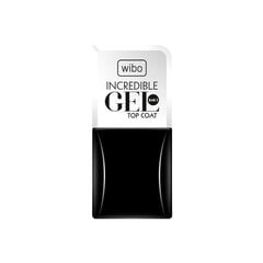 Wibo Лак-покрытие для ногтей INCREDIBLE GEL TOP COAT цена и информация | Лаки для ногтей, укрепители | 220.lv