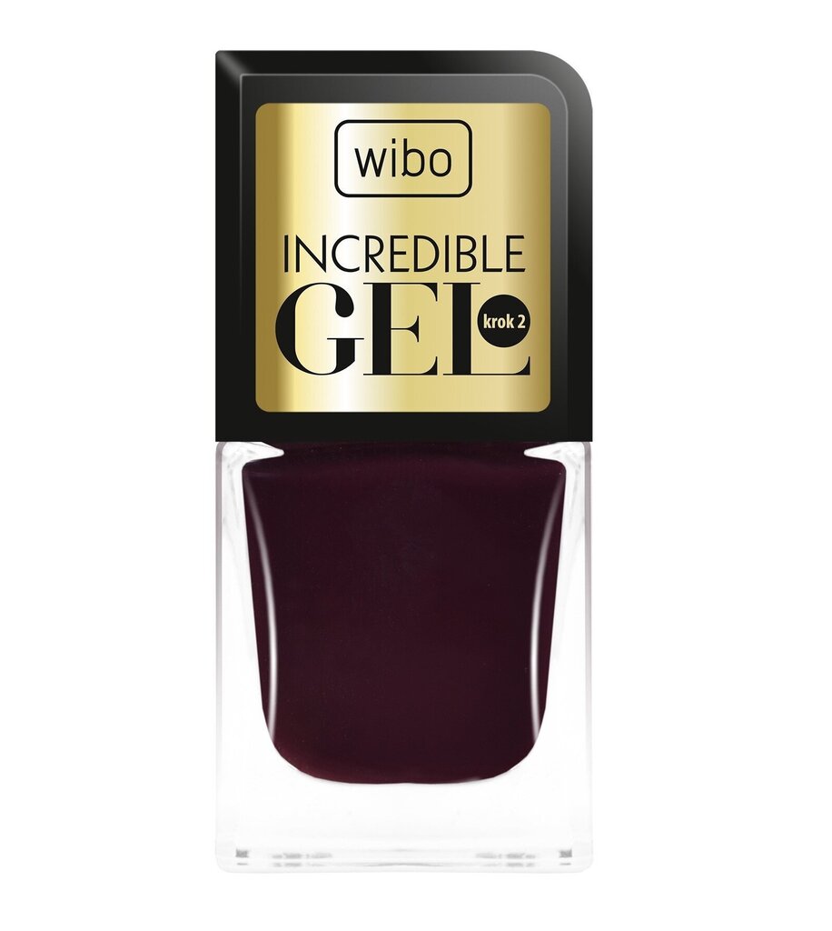 Wibo Incredible gela laka - Incredible Gel 1 cena un informācija | Nagu lakas, stiprinātāji | 220.lv