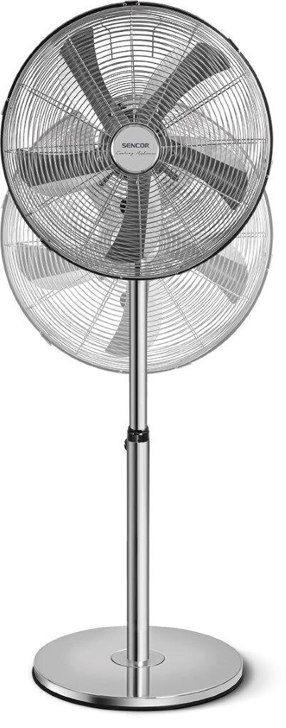 Sencor SFN4040SL grīdas ventilators, sudraba krāsā cena un informācija | Ventilatori | 220.lv