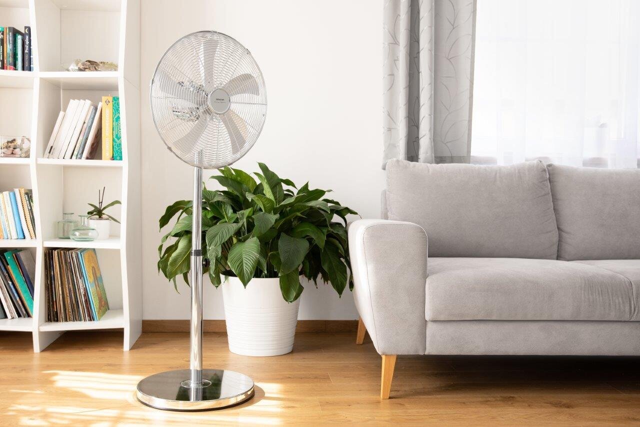 Sencor SFN4040SL grīdas ventilators, sudraba krāsā cena un informācija | Ventilatori | 220.lv