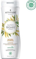 Attitude Super Leaves Clarifying -Глубоко очищающий шампунь 473 ml цена и информация | Шампуни | 220.lv