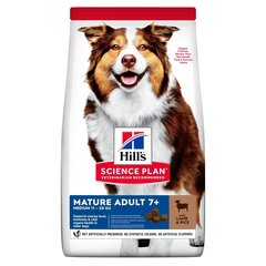 Hill's Science Plan для взрослых собак средних пород с ягненком и рисом, 14 кг цена и информация | Сухой корм для собак | 220.lv