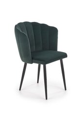2 krēslu komplekts Halmar K 386, zaļš cena un informācija | Virtuves un ēdamistabas krēsli | 220.lv