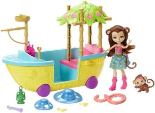 Enchantimals džungļu laiva cena un informācija | Rotaļlietas meitenēm | 220.lv