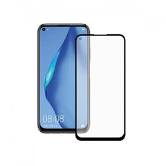 Huawei P40 Lite 2.5D Tempered Screen Glass By Ksix Blacк цена и информация | Защитные пленки для телефонов | 220.lv