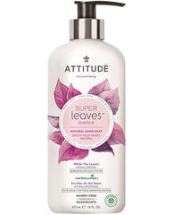 Attitude Super Leaves Hand Soap White Tea Leaves - Roku ziepes ar baltās tējas ekstraktu 473 ml цена и информация | Мыло | 220.lv