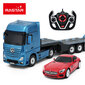 RASTAR radiovadāms auto 1:26 Mercedes-Benz Actros, 74940 cena un informācija | Rotaļlietas zēniem | 220.lv