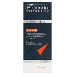 Bielenda Professional SupremeLab Men Line sejas krēms vīriešiem 50 ml cena un informācija | Sejas krēmi | 220.lv