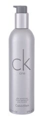 Calvin Klein CK One ķermeņa pieniņš 250 ml цена и информация | Парфюмированная женская косметика | 220.lv