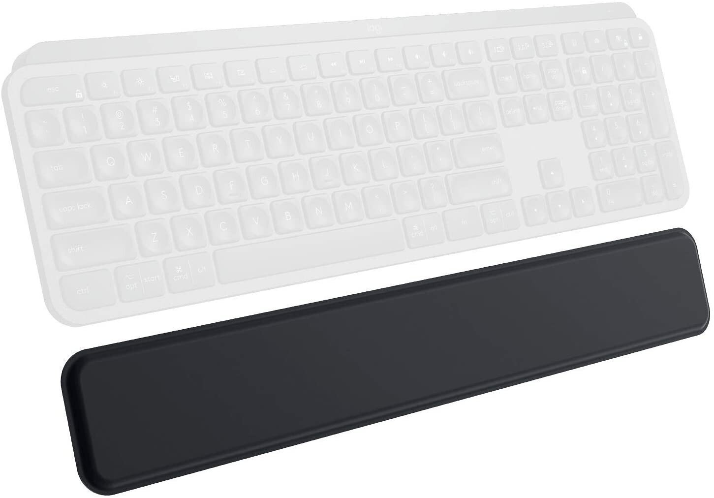 Tastatūra ar plauktas atbalstu Logitech MX 956-000001 cena un informācija | Klaviatūras | 220.lv