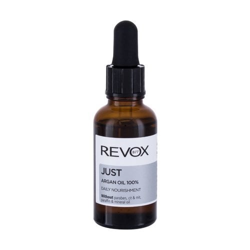 Revox Just Argan Oil 100% ādas serums 30 ml cena un informācija | Sejas krēmi | 220.lv
