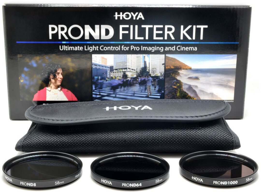 Hoya filter kit Pro ND8/64/1000 67mm cena un informācija | Filtri | 220.lv