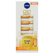 <p>Сыворотка для кожи Nivea Q10 Energy Vitamin C + E, 7 мл</p>
 цена и информация | Сыворотки для лица, масла | 220.lv