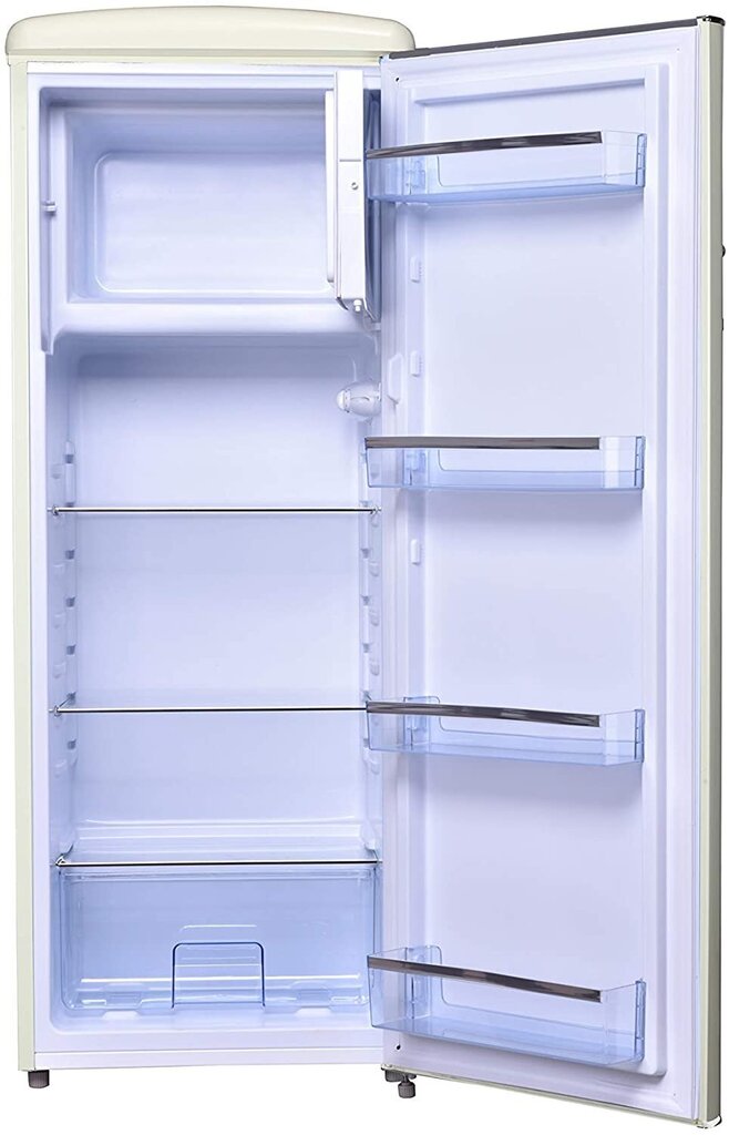 Frigelux RF218RCA ledusskapis ar saldētavu, 146 cm cena un informācija | Ledusskapji | 220.lv