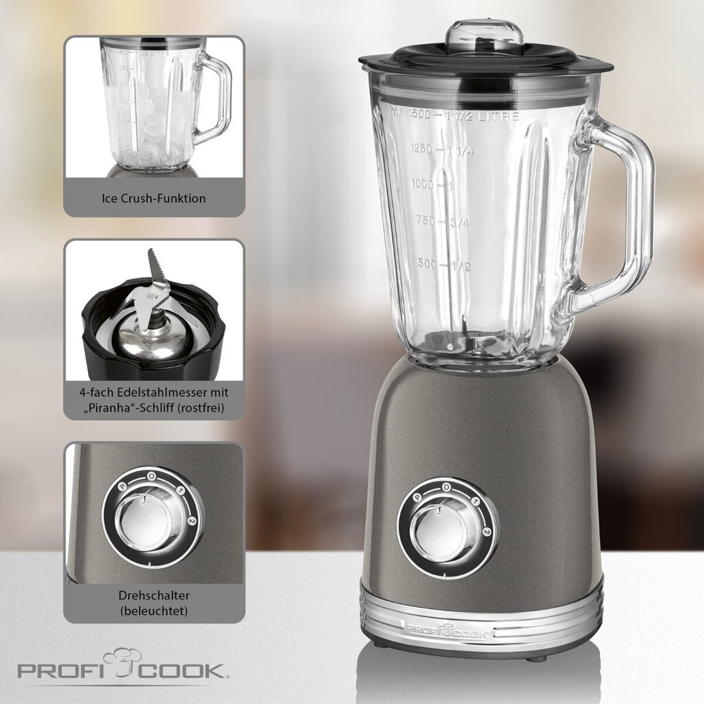 ProfiCook PCUM1195A cena un informācija | Smūtiju blenderi | 220.lv