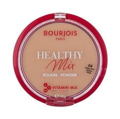 BOURJOIS Paris Healthy Mix pūderis 10 g, 04 Golden Beige cena un informācija | Grima bāzes, tonālie krēmi, pūderi | 220.lv