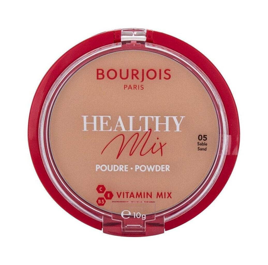 BOURJOIS Paris Healthy Mix pūderis 10 g, 05 Sand cena un informācija | Grima bāzes, tonālie krēmi, pūderi | 220.lv