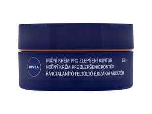 Nivea Anti Wrinkle + Contouring nakts krēms 50 ml cena un informācija | Sejas krēmi | 220.lv