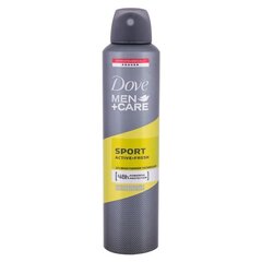 Dove Men + Care Sport antiperspirants vīriešiem 250 ml цена и информация | Парфюмированная женская косметика | 220.lv