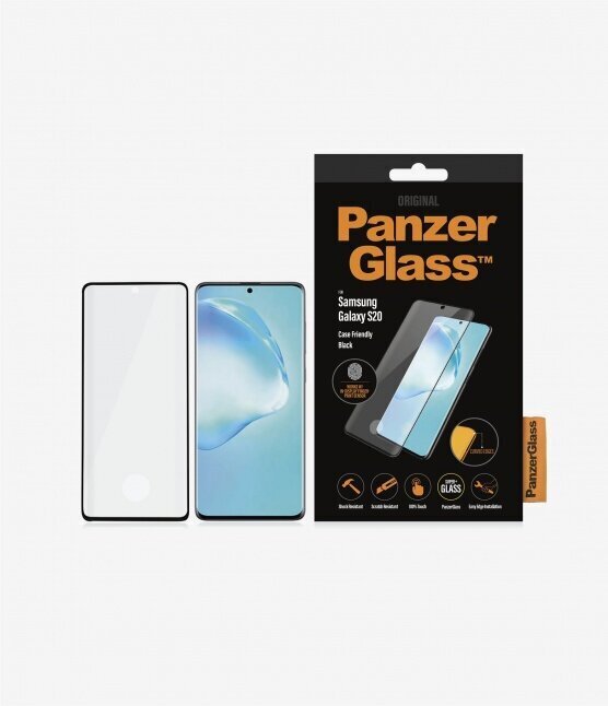 Ekrāna aizsargs PanzerGlass priekš Samsung Galaxy S20 cena un informācija | Ekrāna aizsargstikli | 220.lv