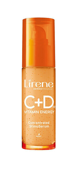 LIRENE C+D vitamīnu serums 30 ml cena un informācija | Serumi sejai, eļļas | 220.lv
