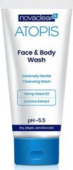Гель для душа Novaclear Atopis Face & Body Wash, 200 мл. цена и информация | Масла, гели для душа | 220.lv
