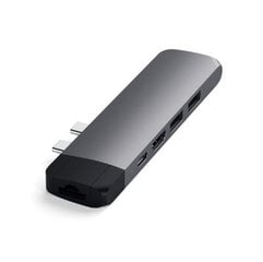 Хаб MacBook Pro USB-C Satechi цена и информация | Адаптеры и USB разветвители | 220.lv